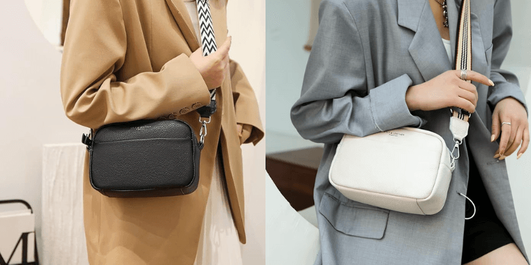 Sac à bandoulière léger de grande capacité pour femmes à main portatif Nylon imperméable de