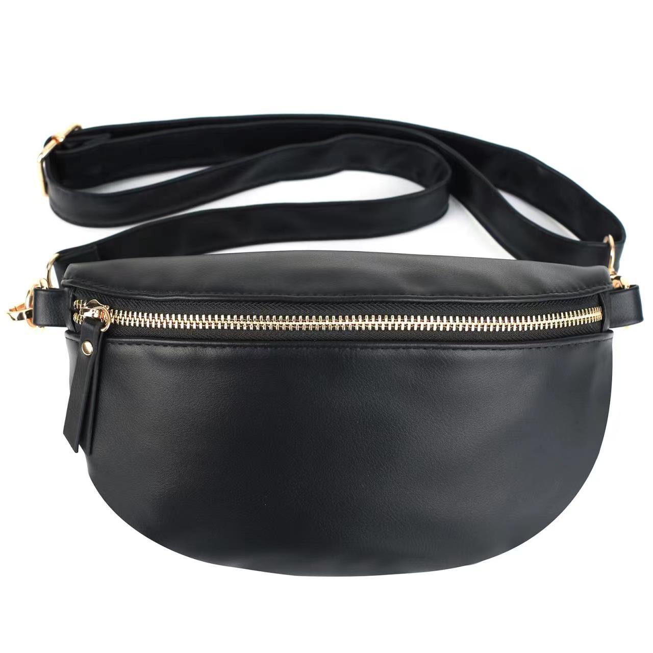 Banane Sac Cuir - Noir