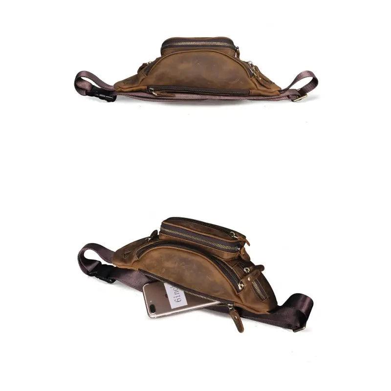 Banane Sac Homme Cuir