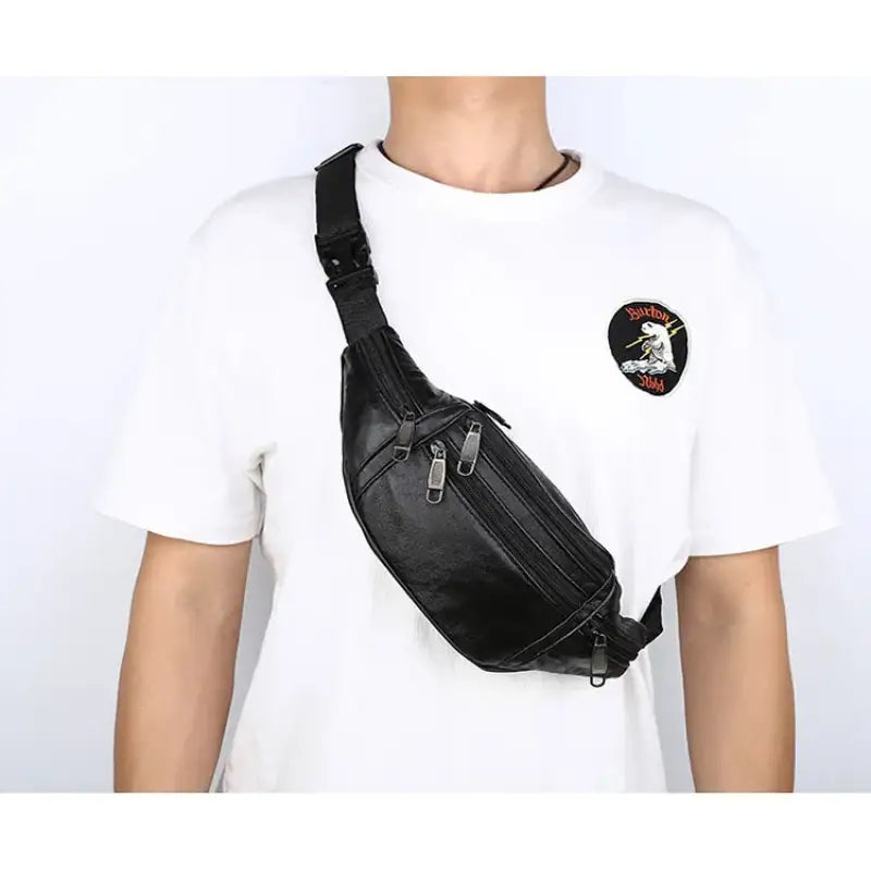 Banane Sac Homme Noir