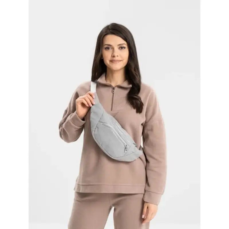 Banane Velours Gris clair