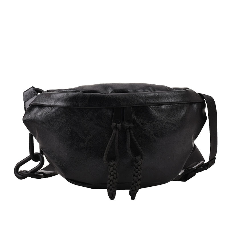 Grand Sac Banane Femme - Noir