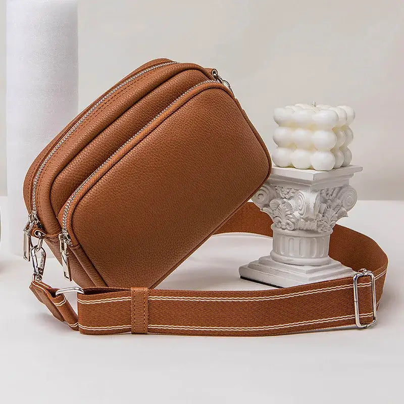 Petit Sac Bandoulière Femme Marron