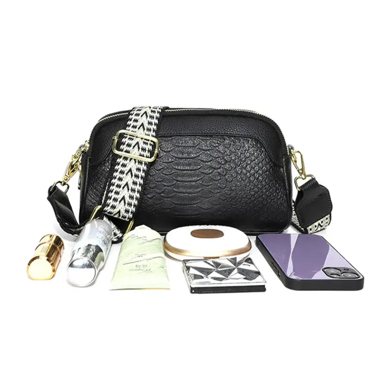 Sac à Bandoulière Femme en Cuir