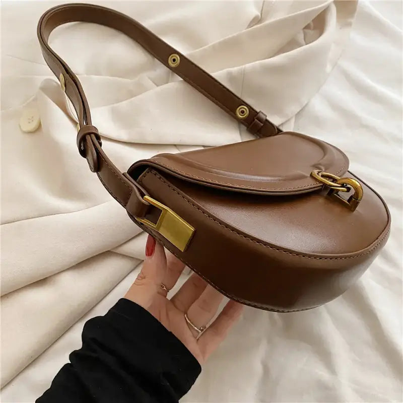 Sac à Main Banane Cuir Femme