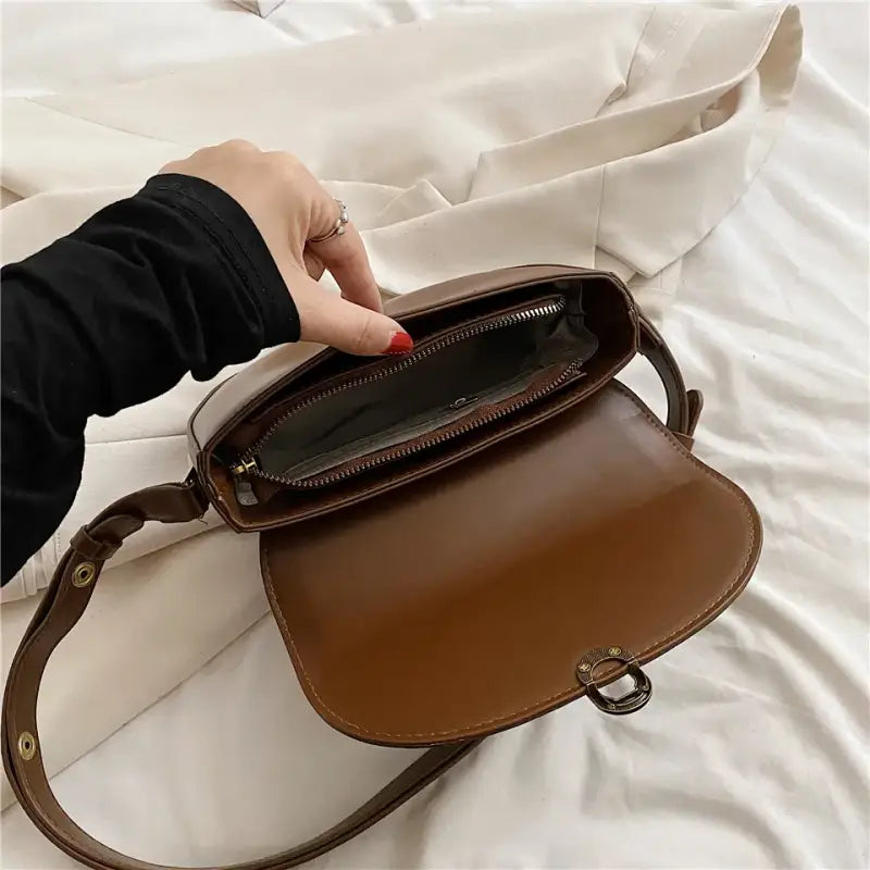Sac à Main Banane Cuir Femme