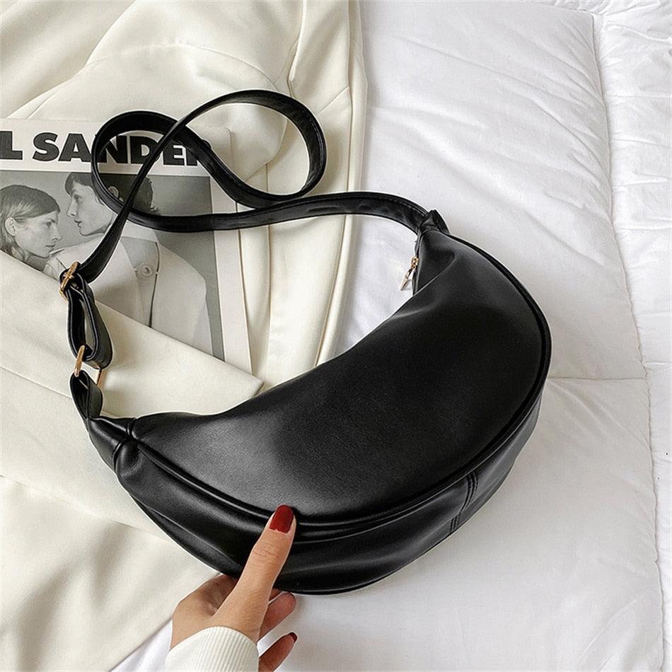 Sac à Main Banane Femme - Noir