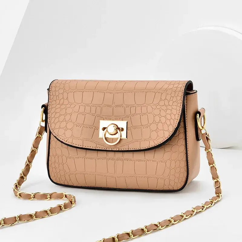 Sac à Main Bandoulière Femme Chic Camel