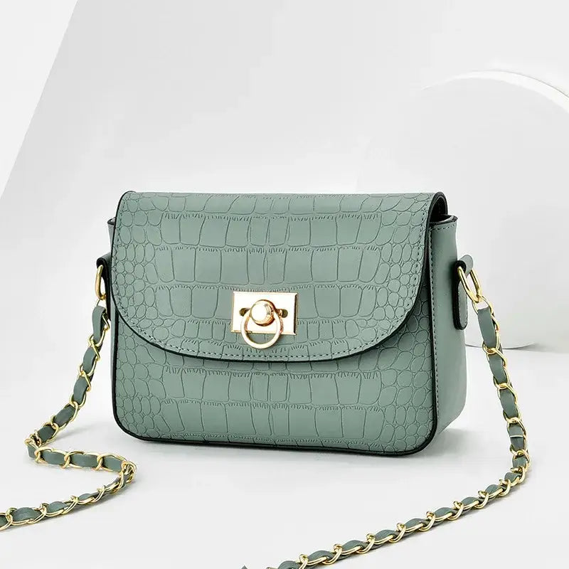 Sac à Main Bandoulière Femme Chic Vert