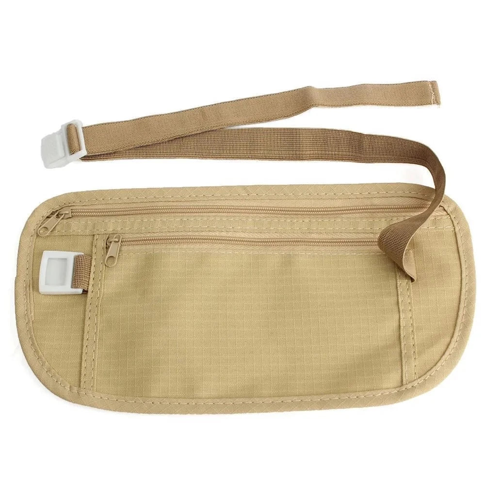 Sac Banane Anti Pickpocket Beige