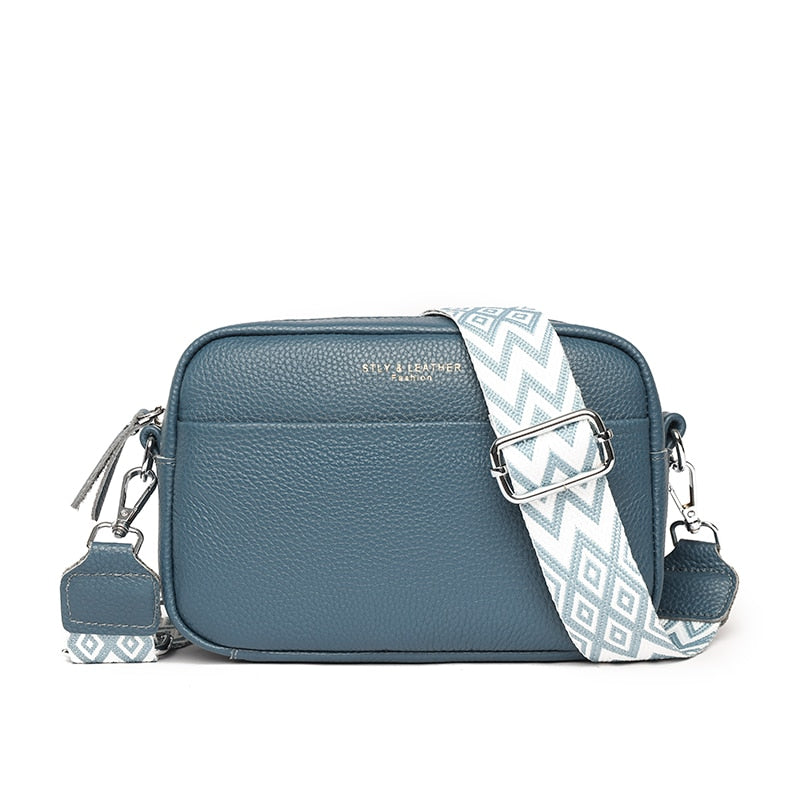 Sac Banane Bandoulière Femme - Bleu pétrole