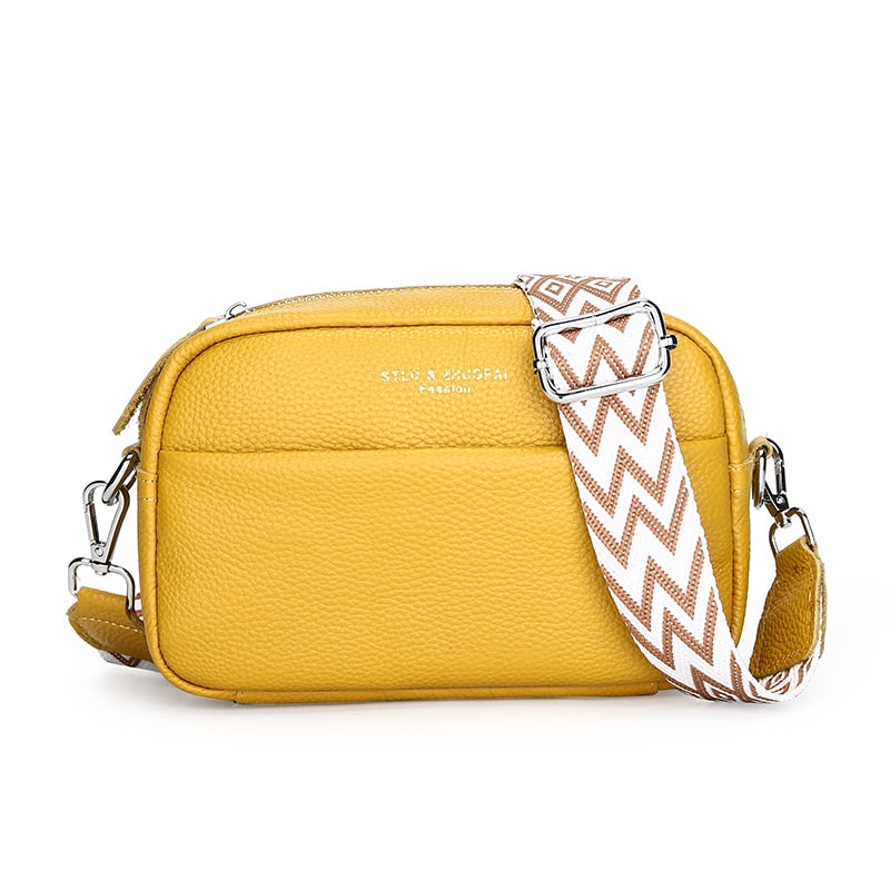 Sac Banane Bandoulière Femme - Jaune