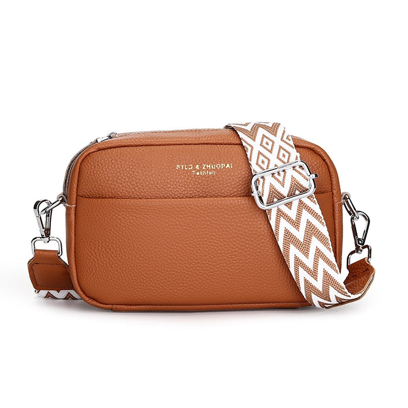 Sac Banane Bandoulière Femme - Marron