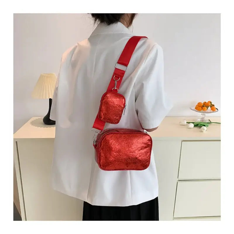 Sac Banane Bandoulière Irisé Femme