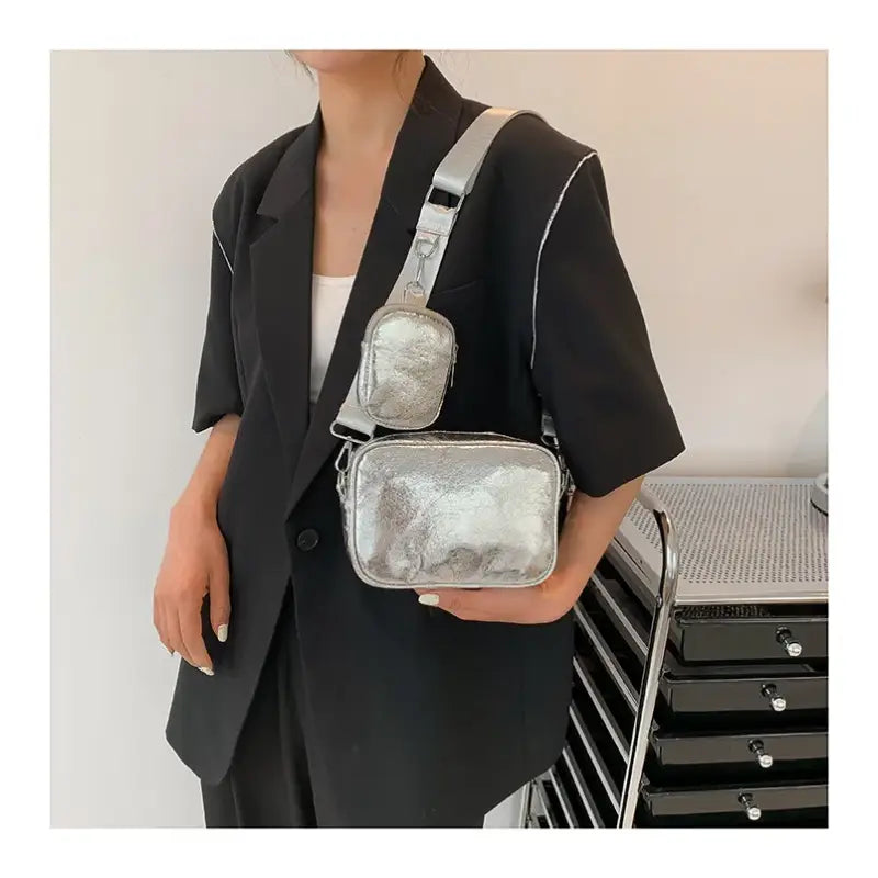 Sac Banane Bandoulière Irisé Femme