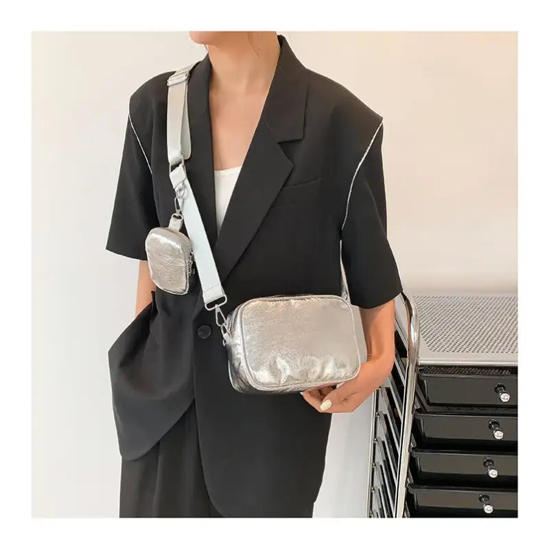 Sac Banane Bandoulière Irisé Femme