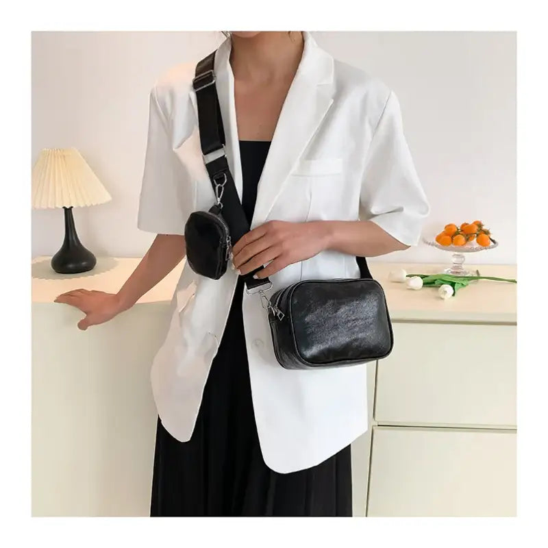 Sac Banane Bandoulière Irisé Femme