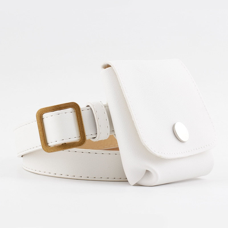 Sac Banane Ceinture Femme - Blanc