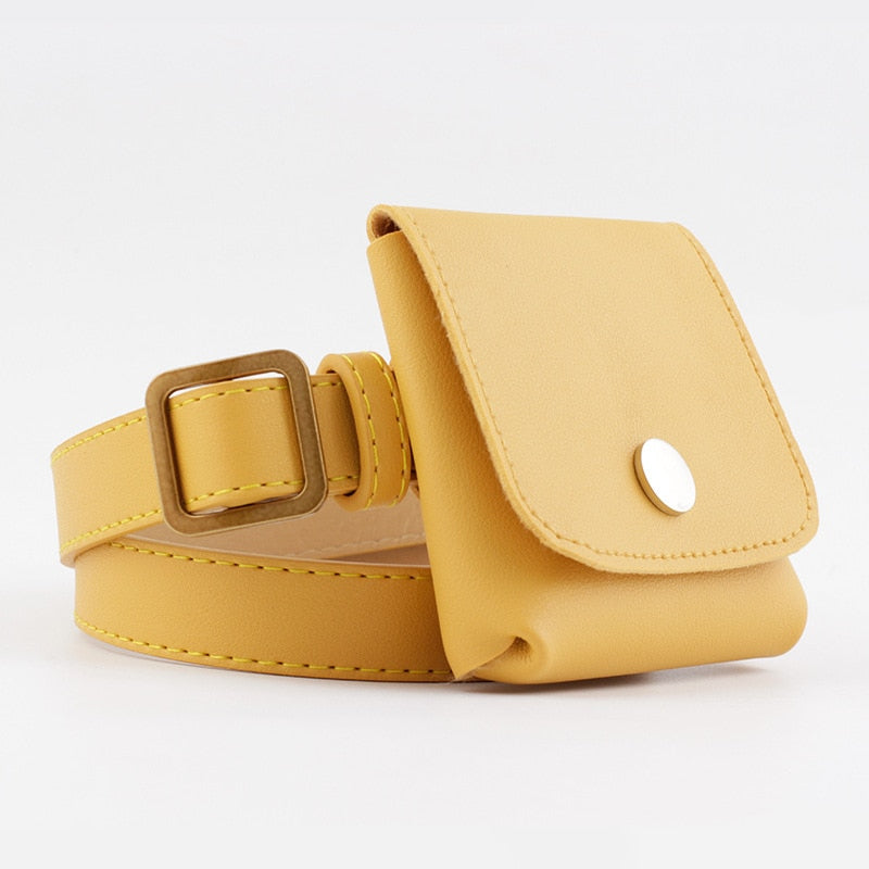 Sac Banane Ceinture Femme - Jaune