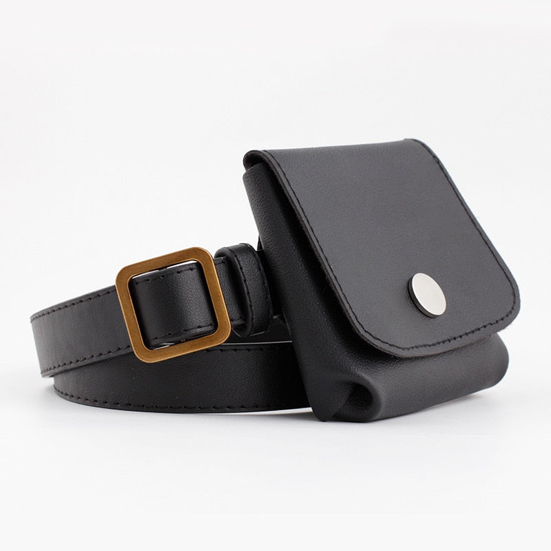 Sac Banane Ceinture Femme - Noir