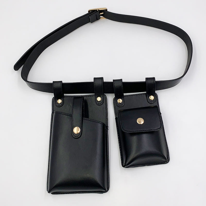 Sac Banane Ceinture Noir