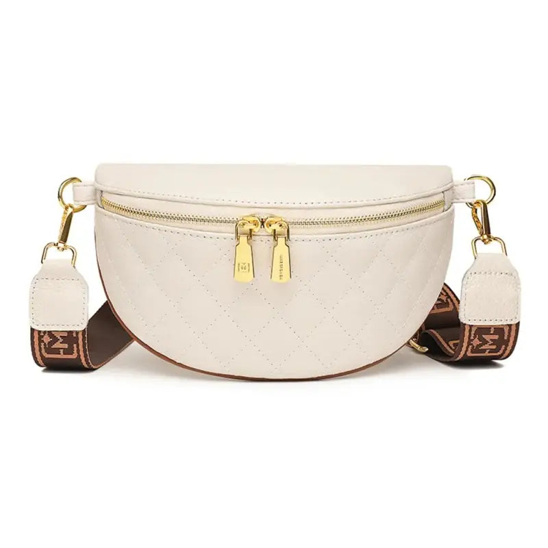 Sac Banane Chic Femme Blanc