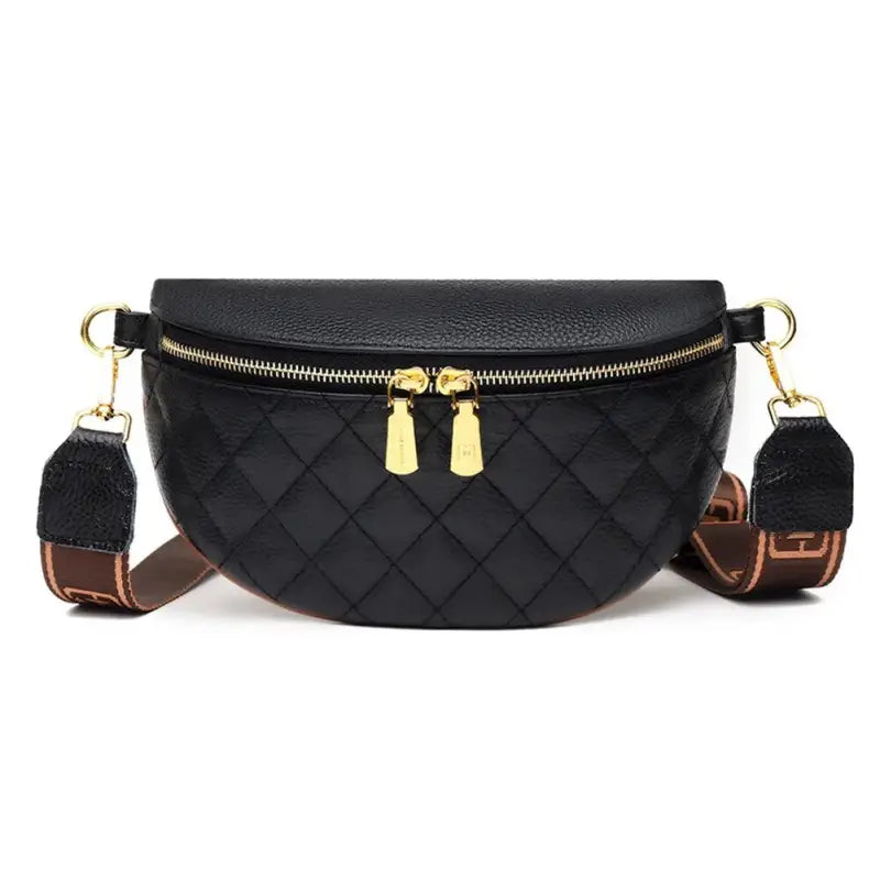 Sac Banane Chic Femme Noir