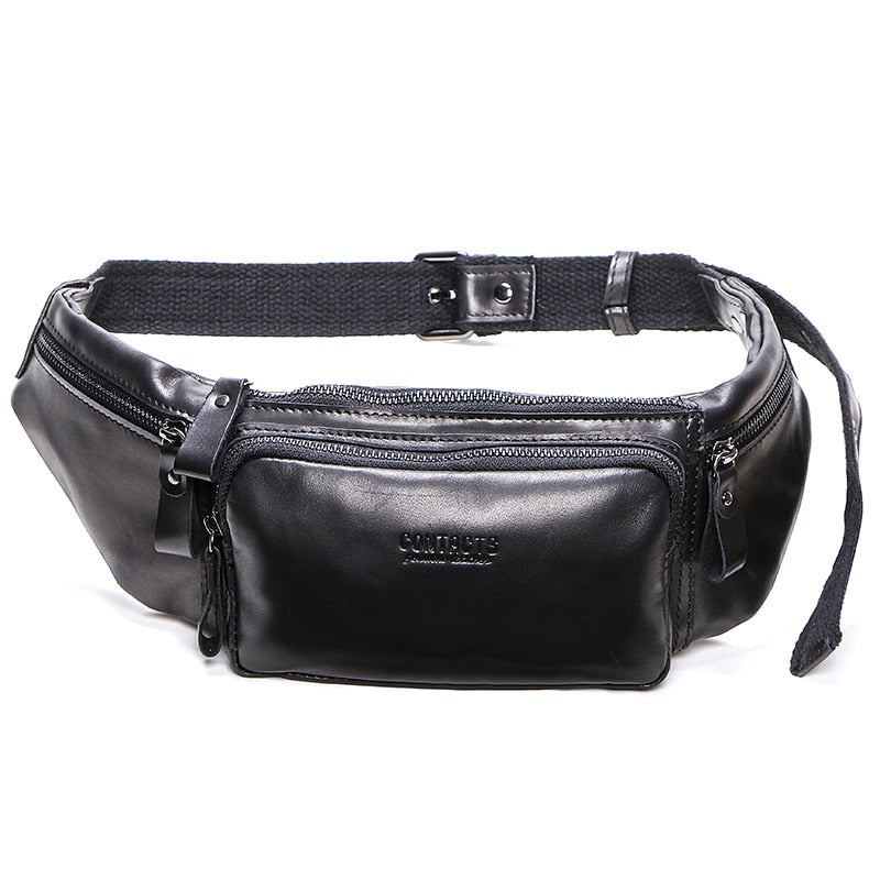 Sac Banane Cuir Homme