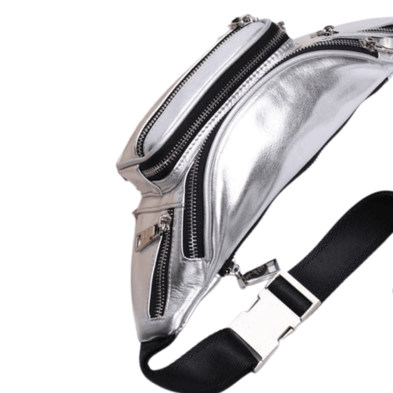 Sac Banane Cuir Métallisé