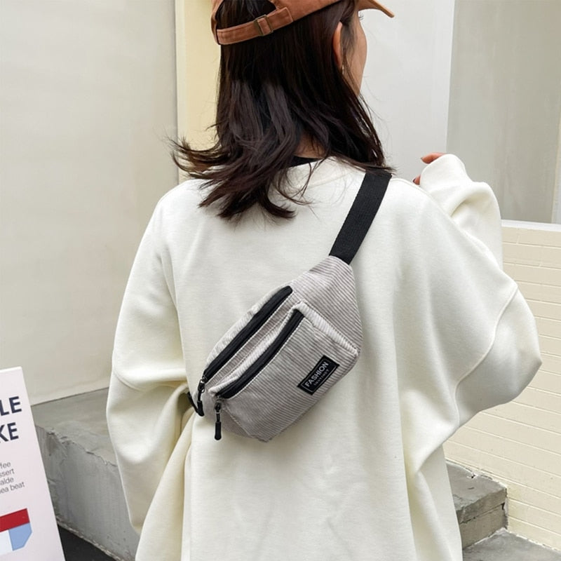 Sac Banane en Velours