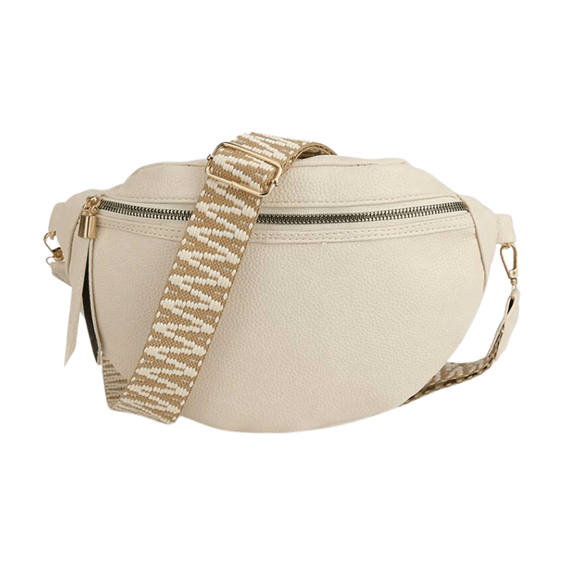 Sac Banane Femme Bandoulière - Beige