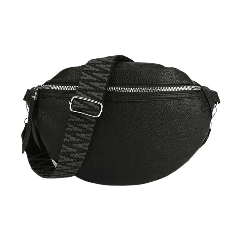 Sac Banane Femme Bandoulière - Noir