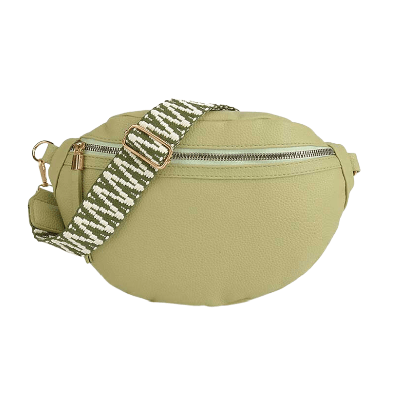 Sac Banane Femme Bandoulière - Pistache