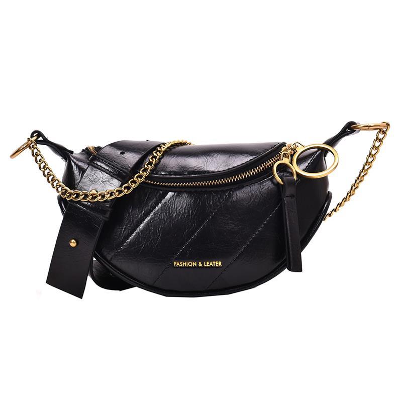 Sac Banane Femme Chic - Noir