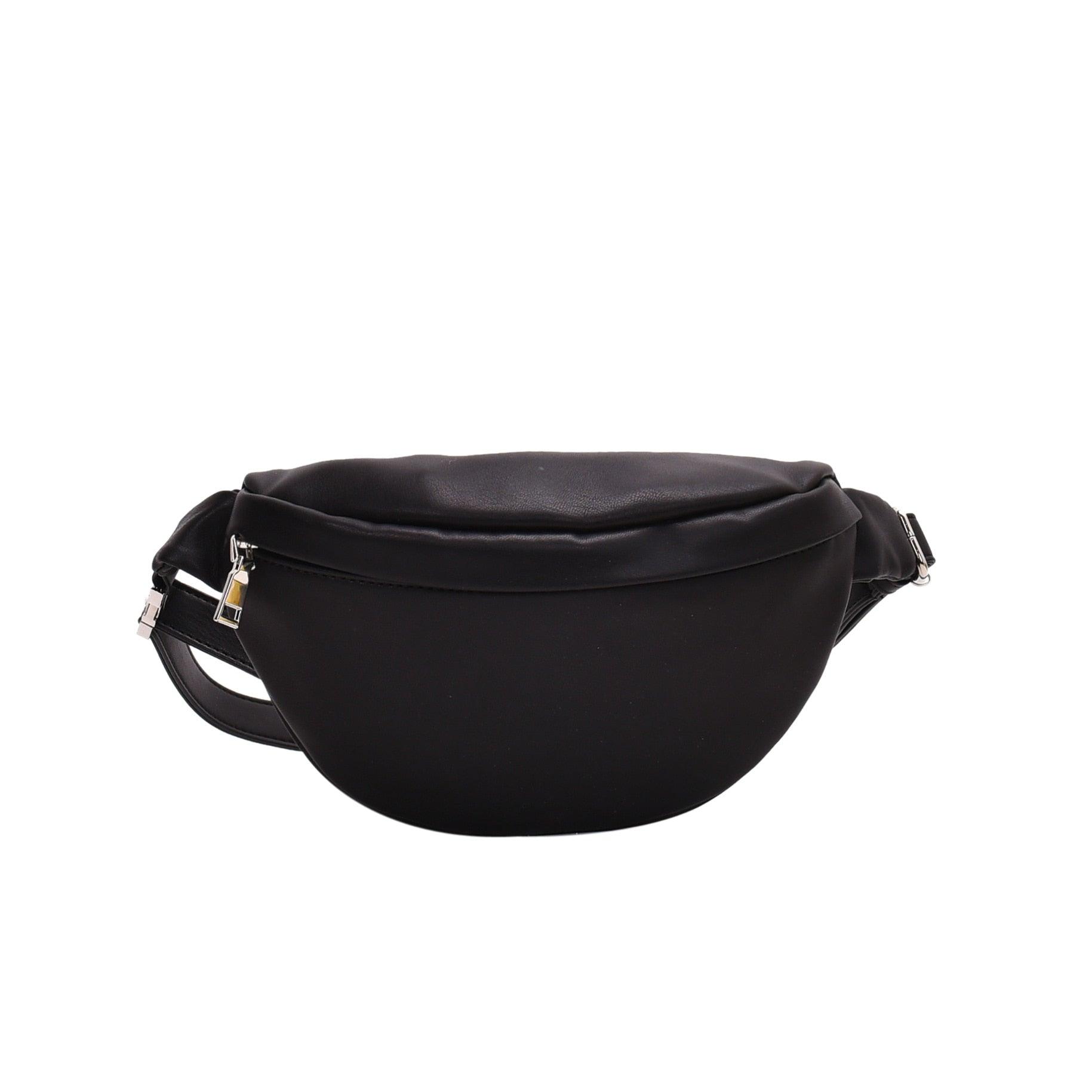 Sac Banane Femme Grand Format - Noir