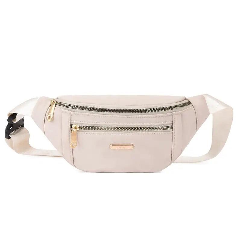 Sac Banane Femme Imperméable Beige