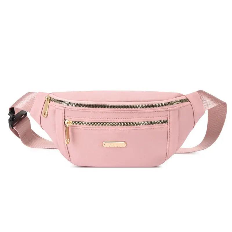 Sac top banane rose