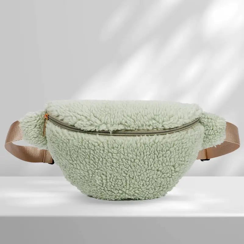 Sac Banane Femme Moumoute Sauge