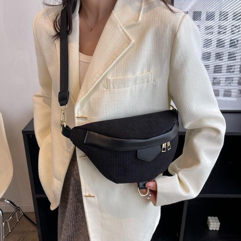 Sac Banane Femme Velours