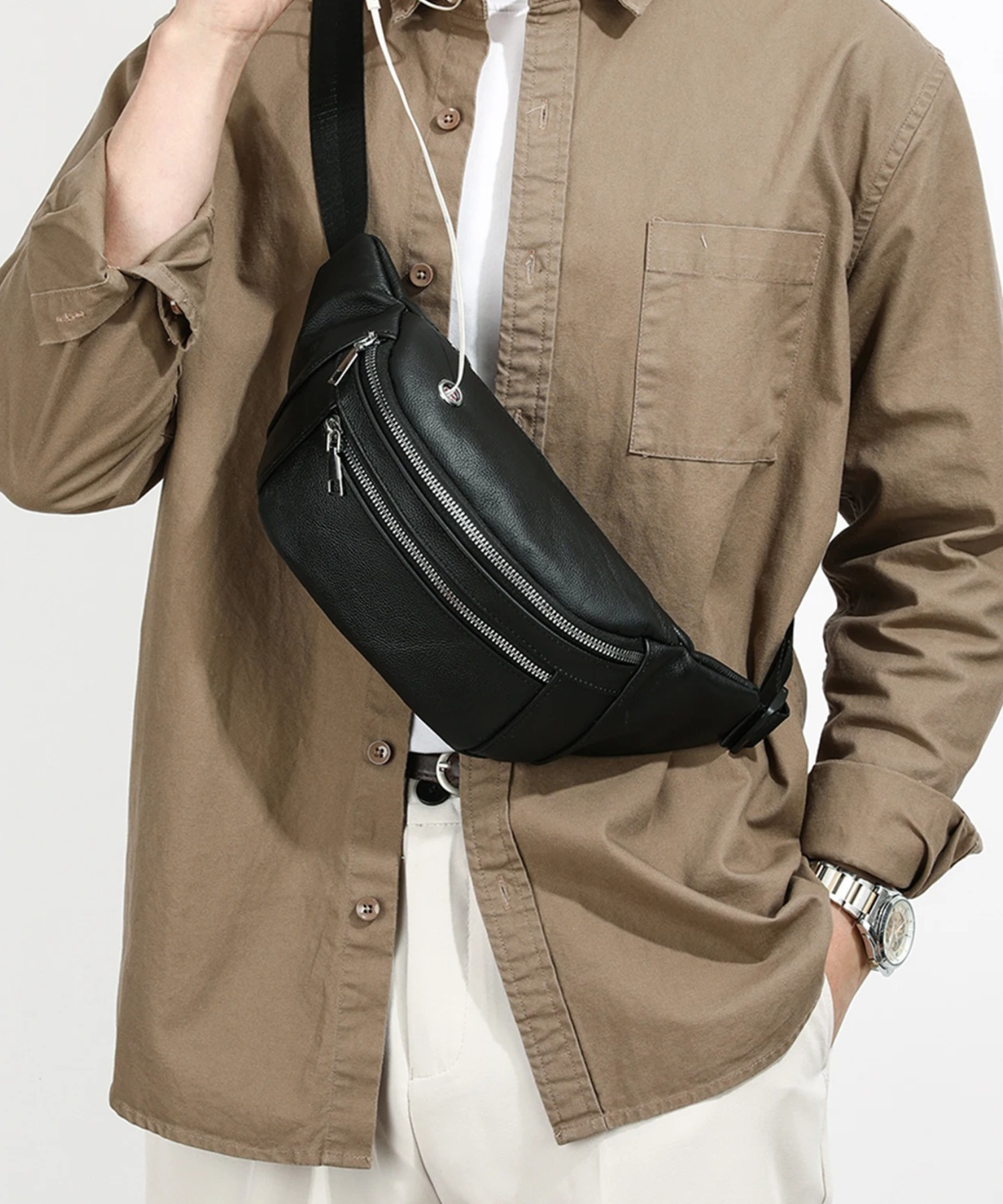 sac banane homme