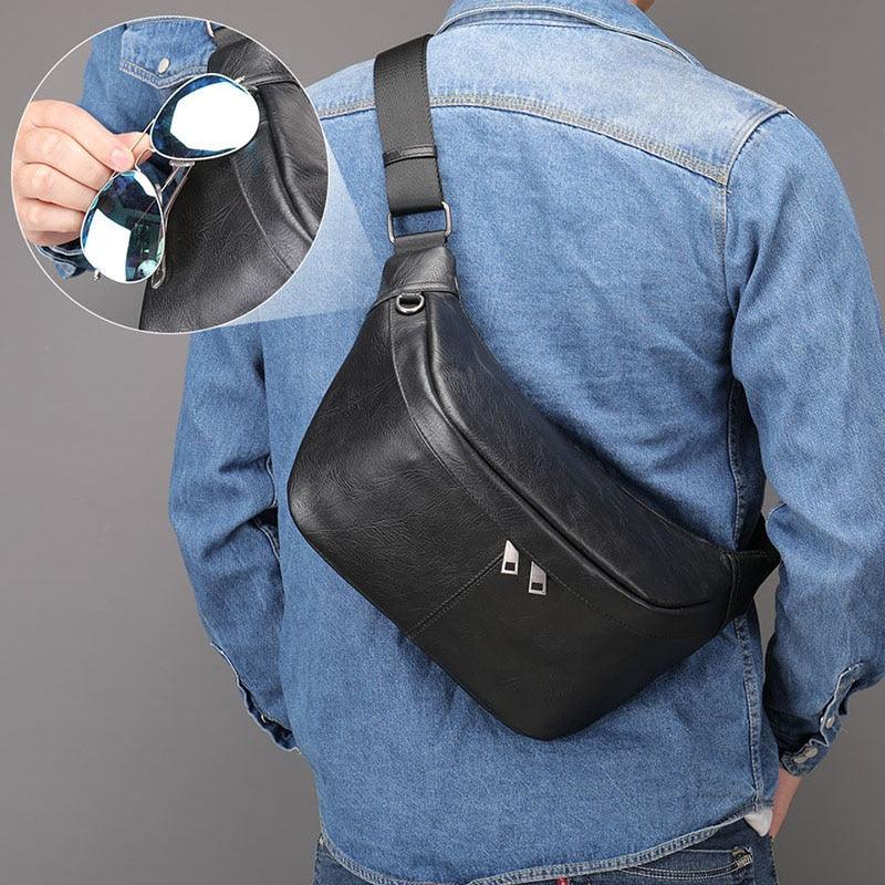 Sac Banane Homme Noir