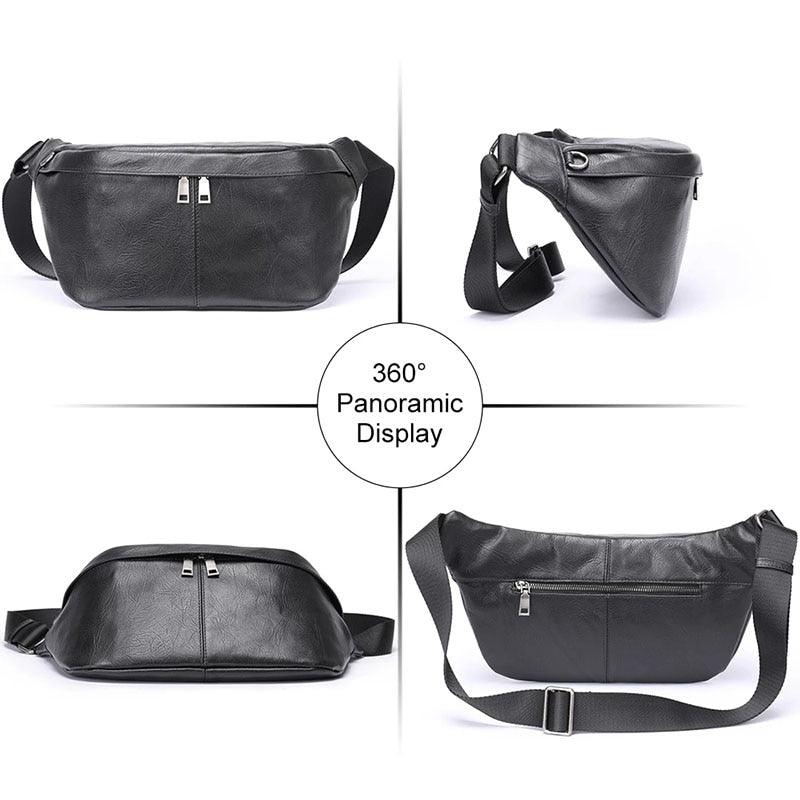 Sac Banane Homme Noir