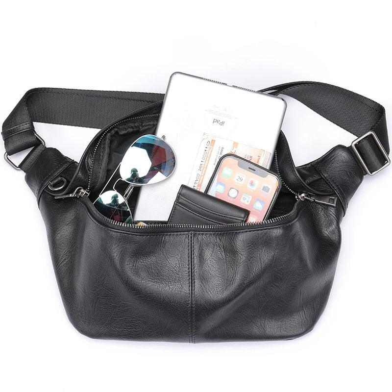 Sac Banane Homme Noir