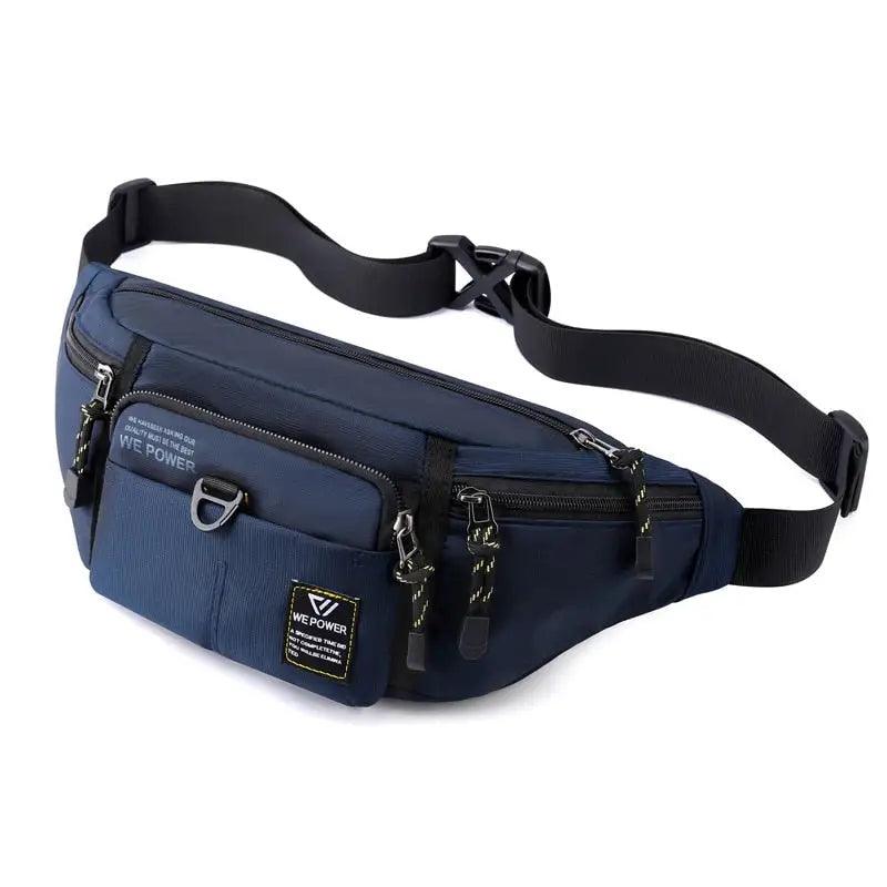 Sac Banane Homme Voyage Bleu foncé