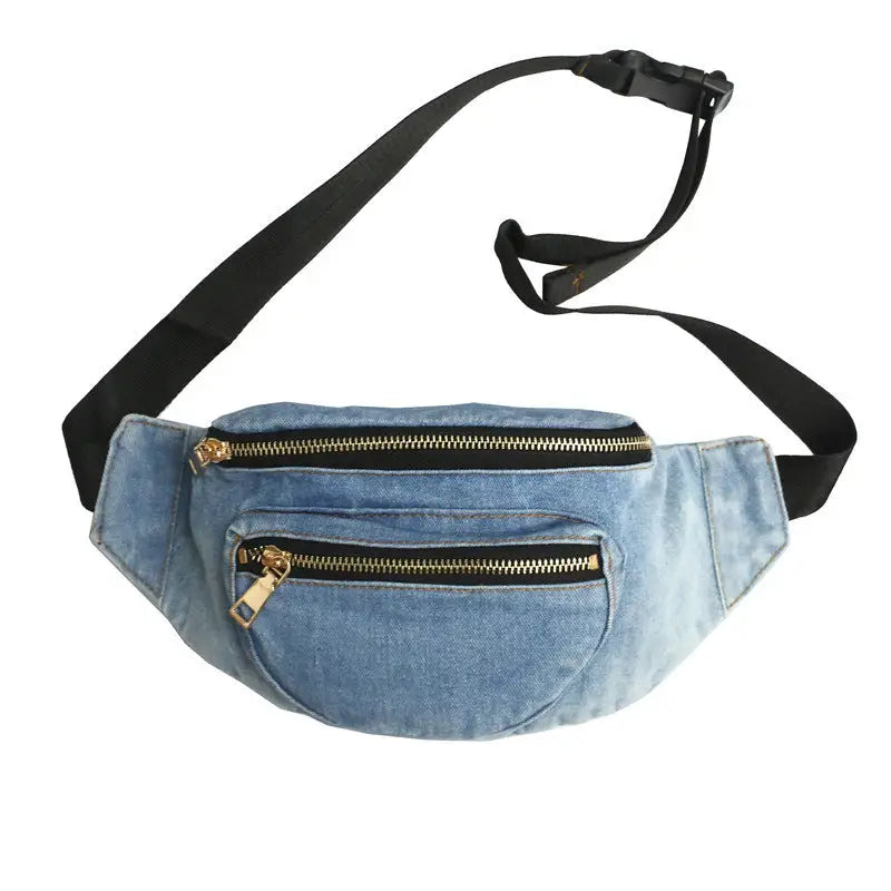 Sac Banane Jean Bleu clair