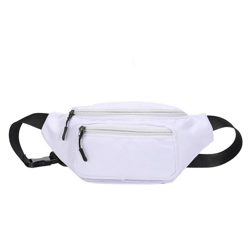 Sac Banane Multipoches - Blanc