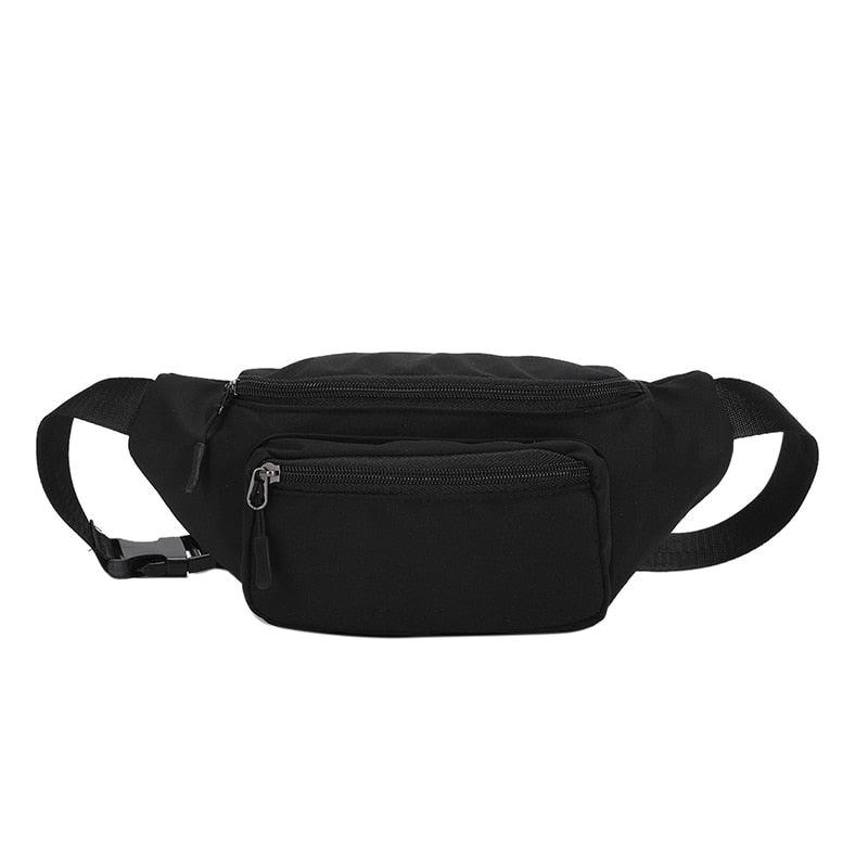 Sac Banane Multipoches - Noir