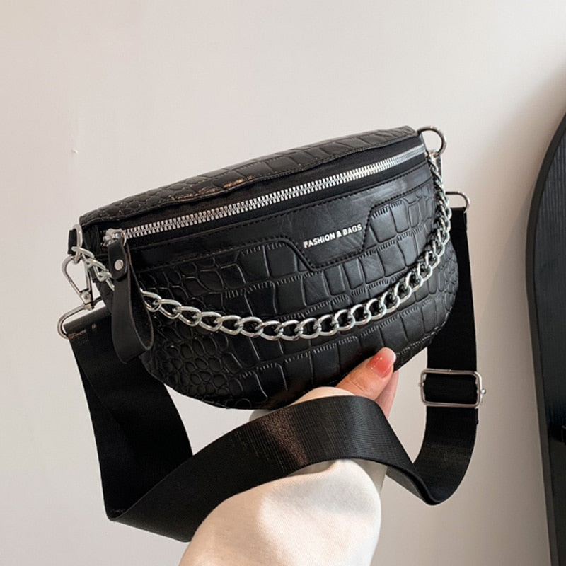 Sac Banane Noir Femme