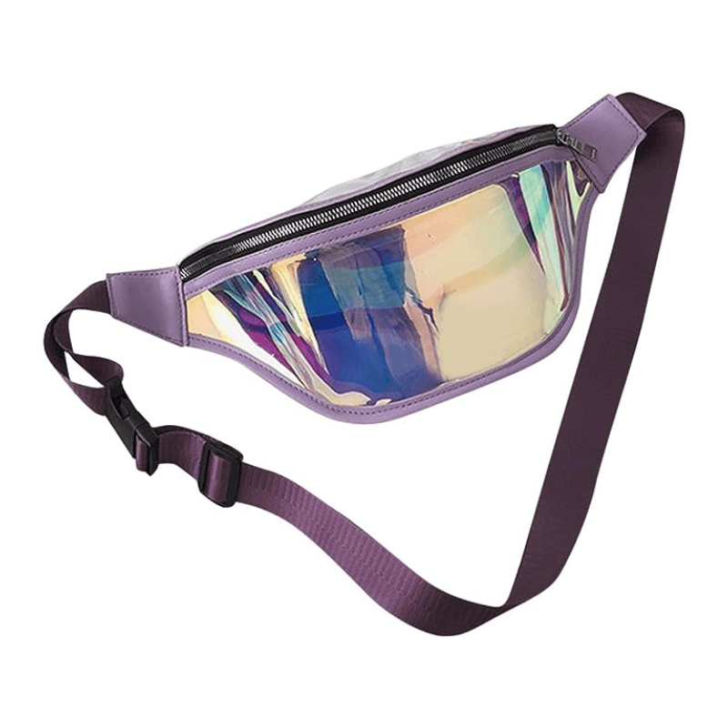 Sac Banane Transparent - Violet