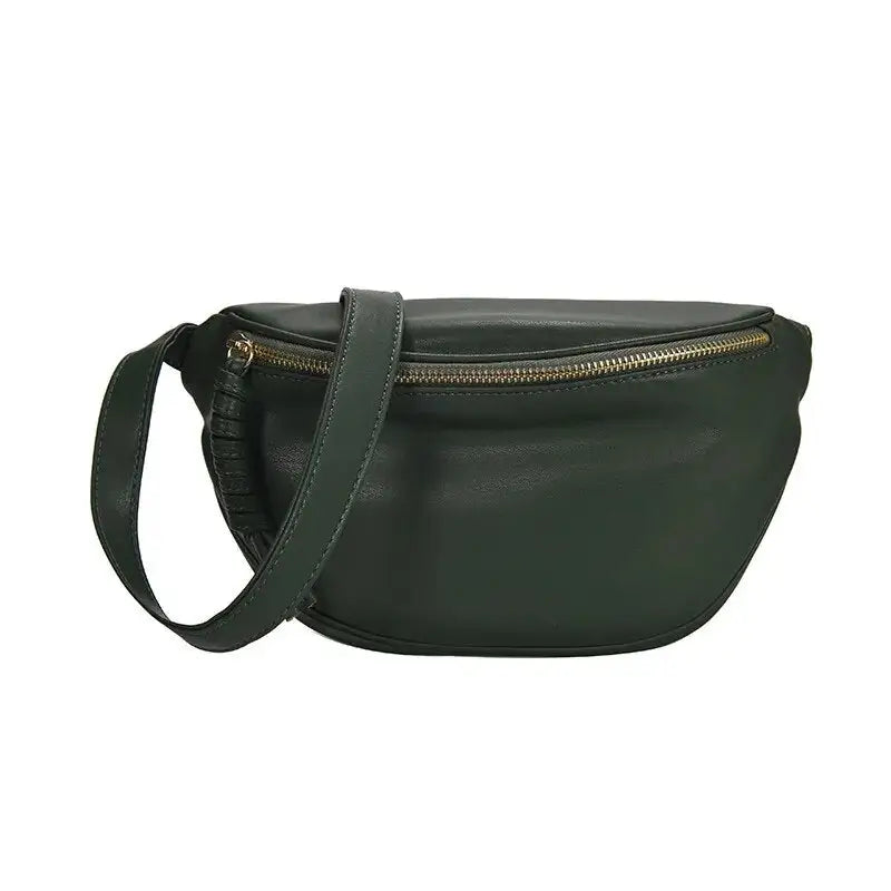 Sac banane XXL pour femme de couleur vert kaki